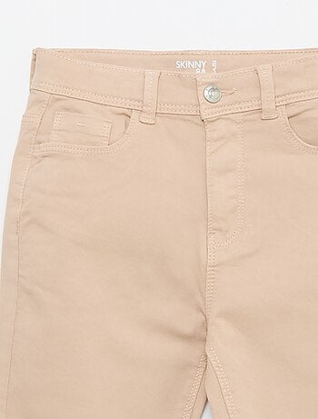 Pantacourt en jean avec franges