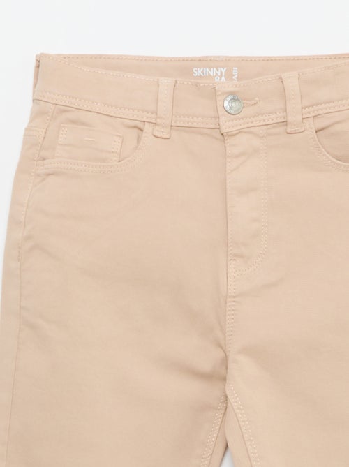 Pantacourt en jean avec franges - Kiabi