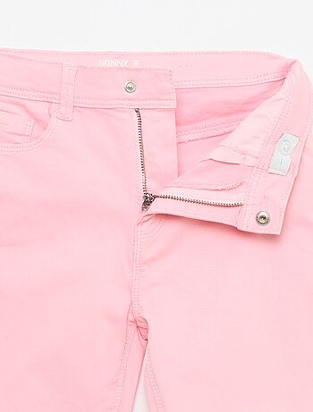 Pantacourt en jean avec franges