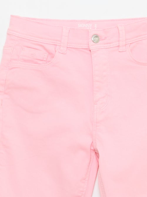 Pantacourt en jean avec franges - Kiabi