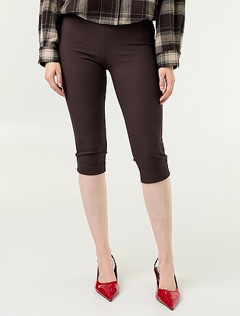 Pantacourt en maille stretch
