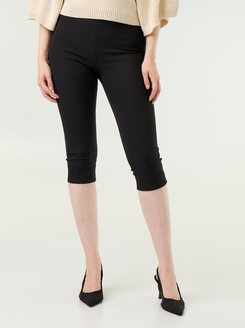 Pantacourt en maille stretch - Kiabi