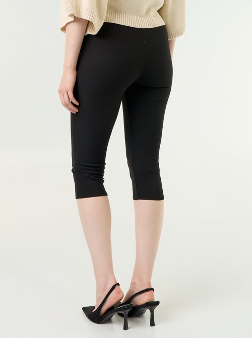 Pantacourt en maille stretch - Kiabi