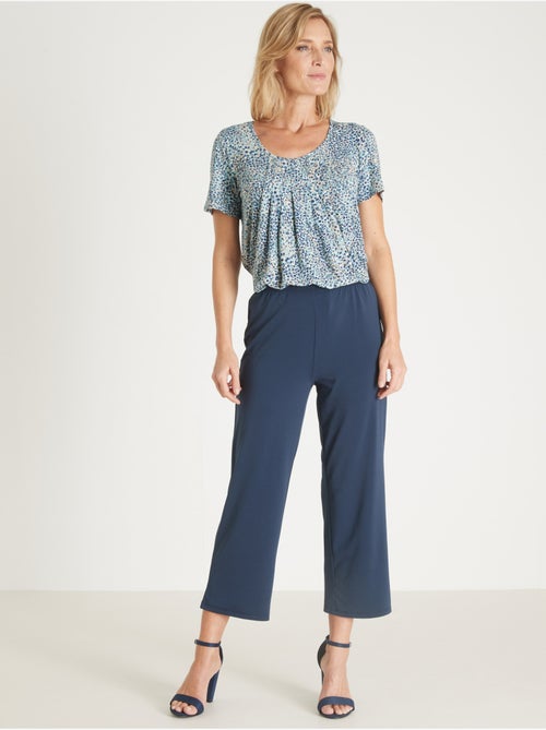 Pantacourt en maille tout élastiqué - DAXON - Kiabi