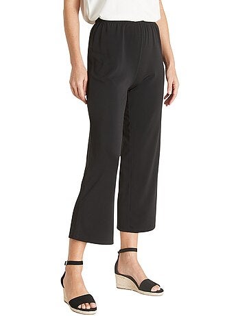 Pantacourt en maille tout élastiqué