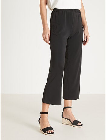 Pantacourt en maille tout élastiqué