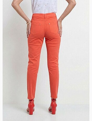Pantacourt femme taille élastiquée 5 poches - afibel