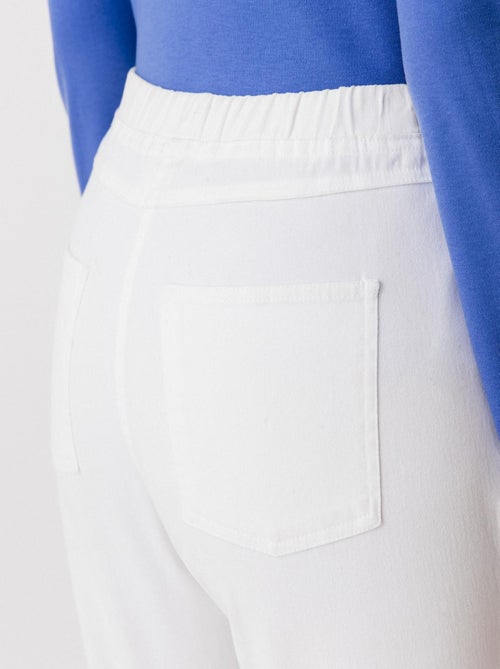 Pantacourt gabardine extensible - Damart - Kiabi