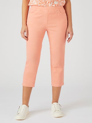 Pantacourt gabardine extensible - Damart