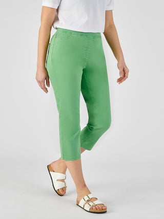 Pantacourt gabardine extensible - Damart