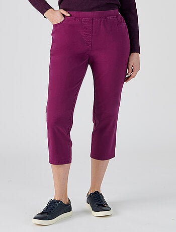 Pantacourt gabardine extensible - Damart