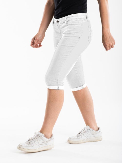 Pantacourt gabardine stretch POEMA  'Rica Lewis' - Kiabi