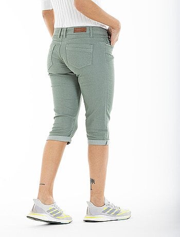 Pantacourt gabardine stretch POEMY 'Rica Lewis'