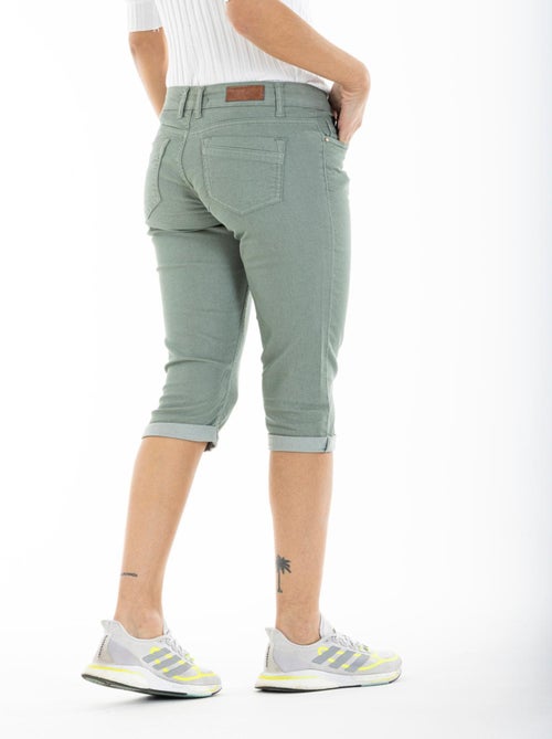 Pantacourt gabardine stretch POEMY  'Rica Lewis' - Kiabi