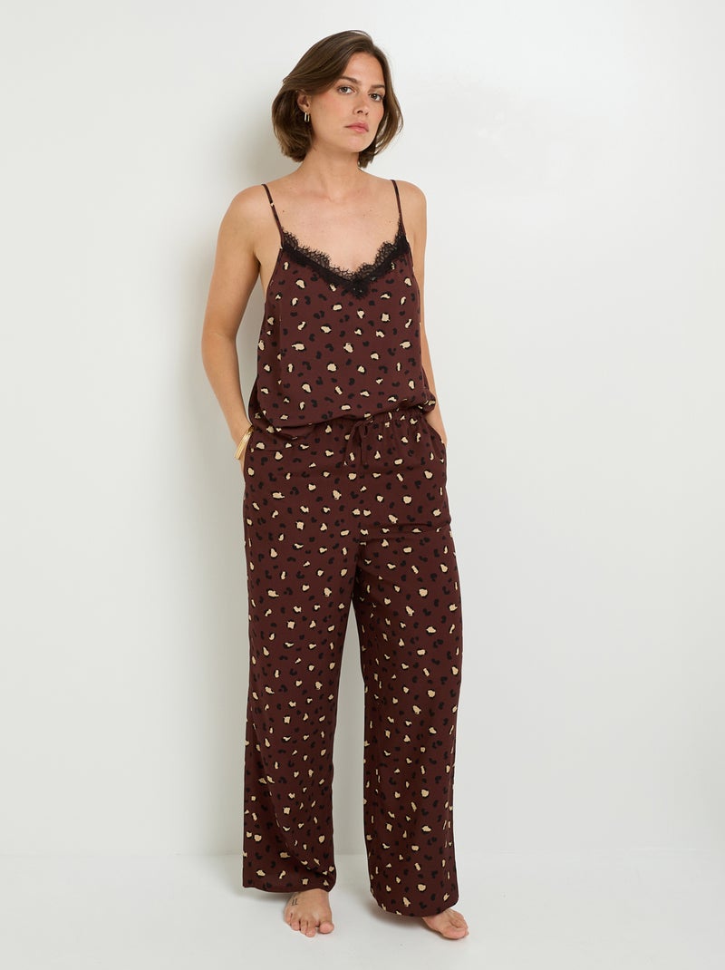 Pantacourt Haya - RougeGorge Lingerie Marron caramel - Kiabi