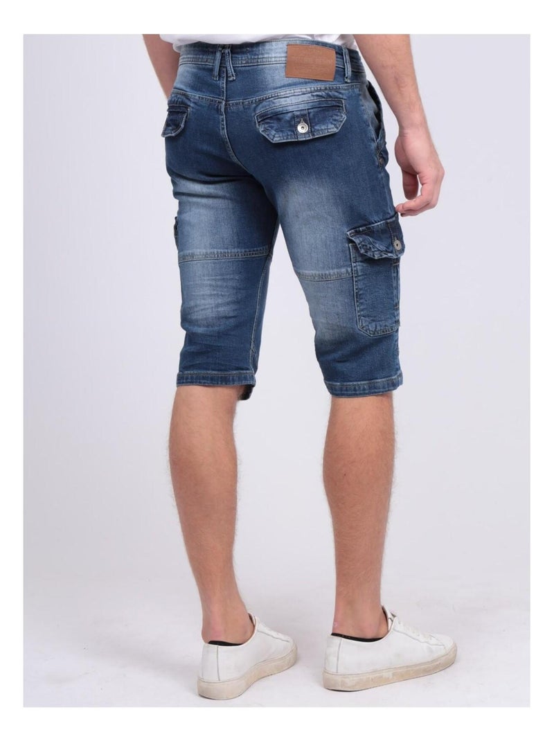 PANTACOURT JEAN BESSARION Bleu foncé - Kiabi