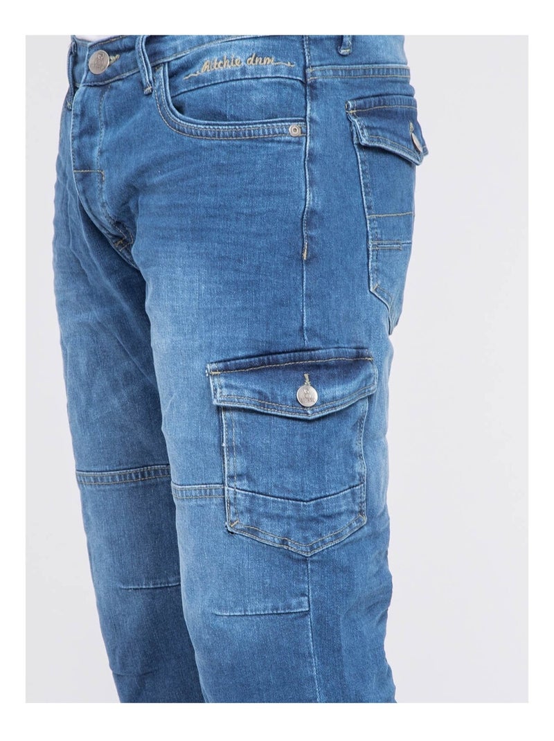 PANTACOURT JEAN BONACRI Bleu - Kiabi