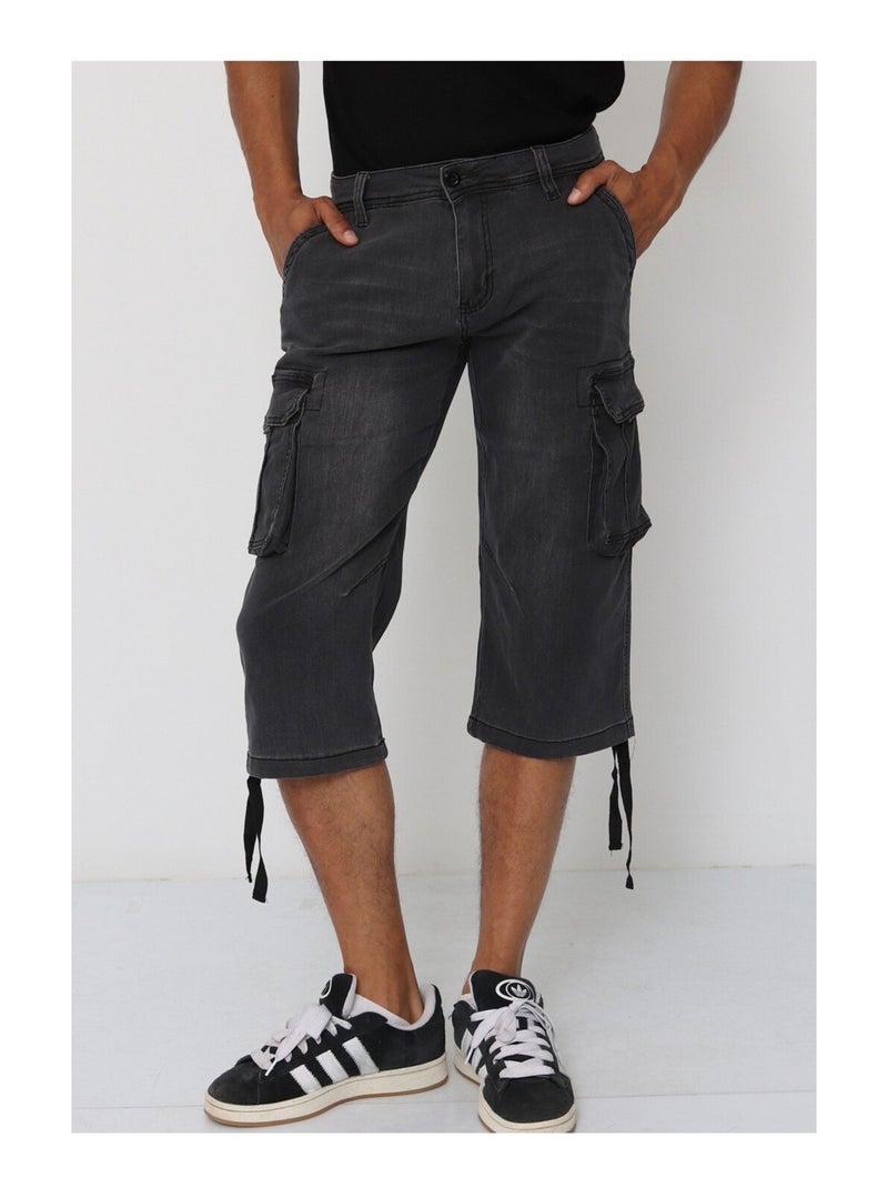 Pantacourt Kebello Gris - Kiabi