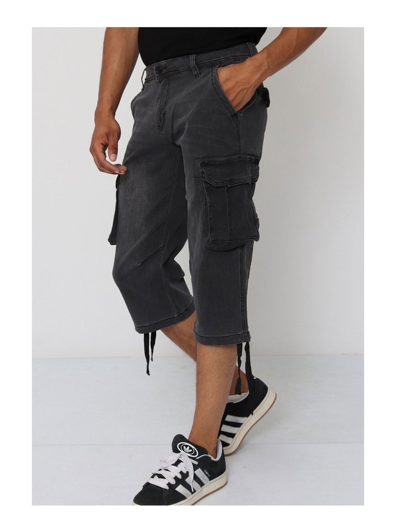 Pantacourt Kebello Gris - Kiabi