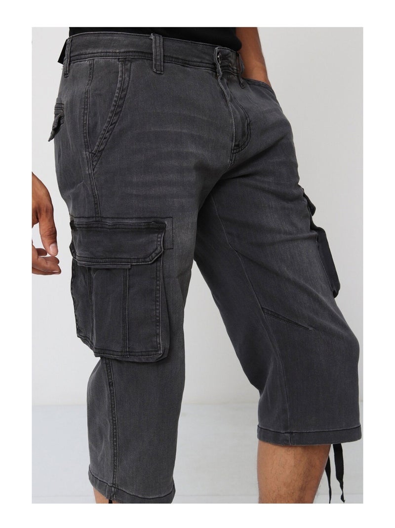 Pantacourt Kebello Gris - Kiabi