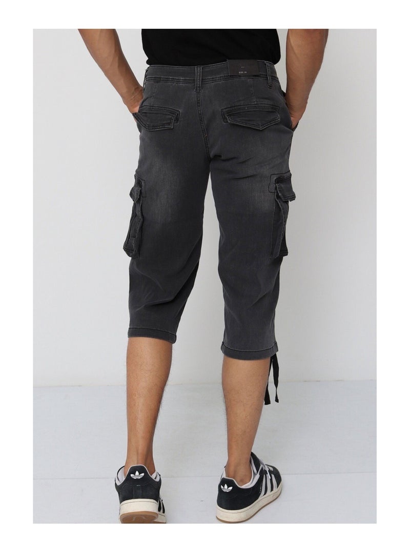 Pantacourt Kebello Gris - Kiabi