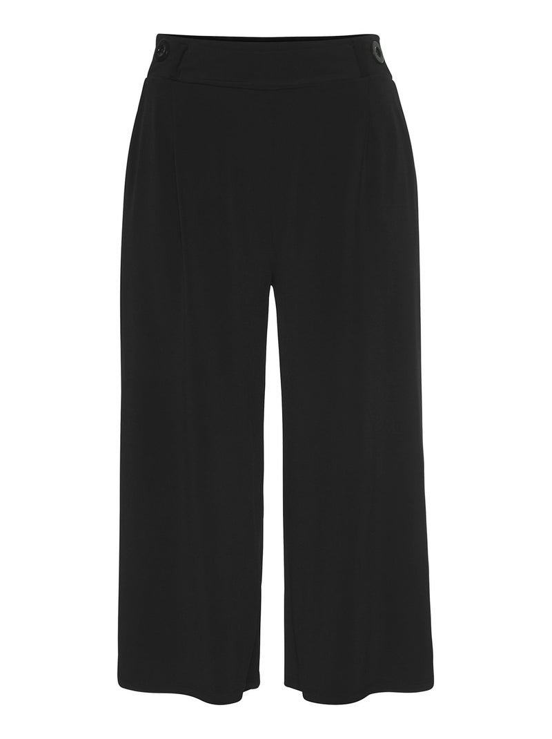 Pantacourt large Basic Noir - Kiabi