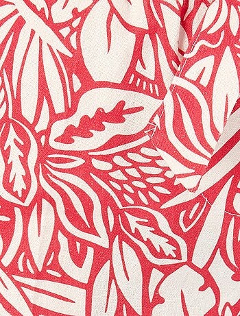 Pantacourt léger mélange lin - Damart