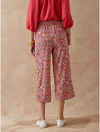 Pantacourt maille fluide