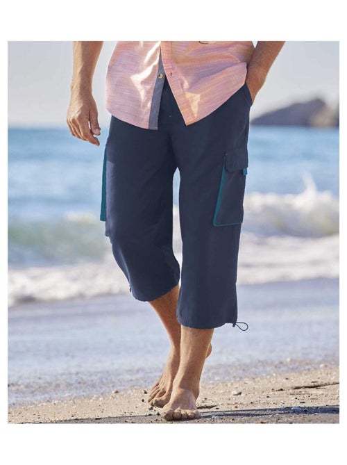 Pantacourt Microfibre Cargo  - ATLAS FOR MEN - Kiabi