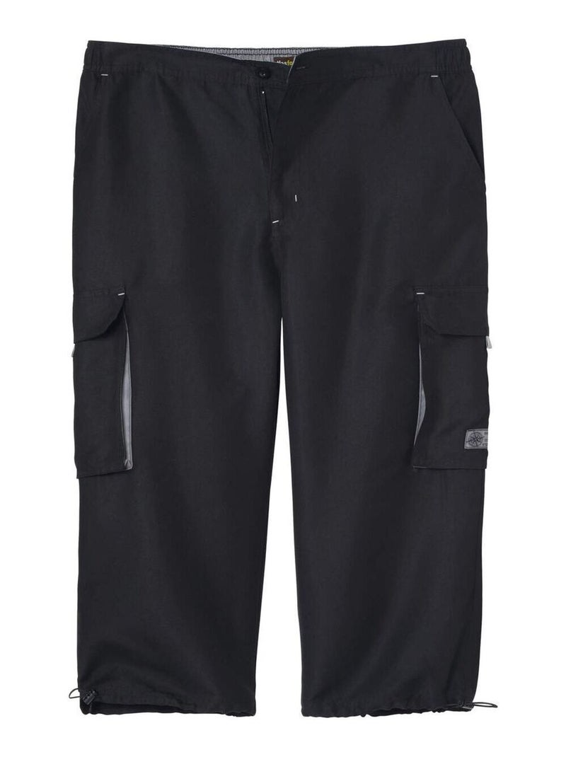Pantacourt Microfibre Traveling   - ATLAS FOR MEN Noir - Kiabi