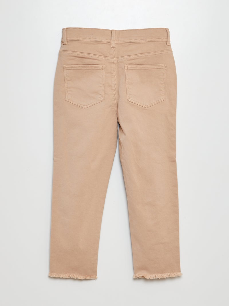 Pantacourt skinny BEIGE - Kiabi