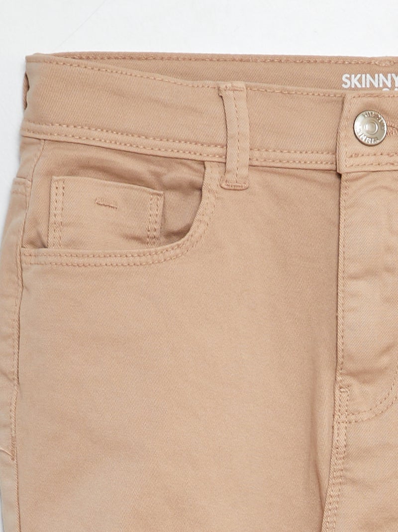 Pantacourt skinny BEIGE - Kiabi