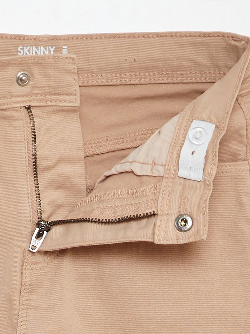 Pantacourt skinny BEIGE - Kiabi