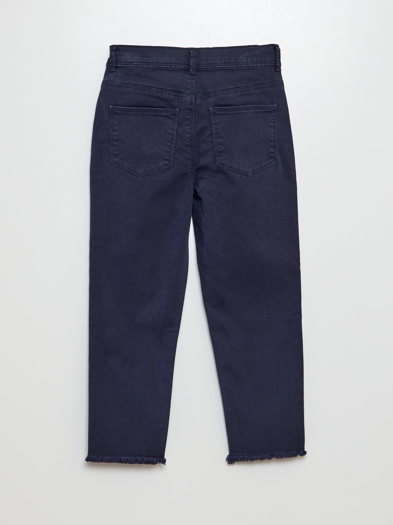 Pantacourt skinny Bleu - Kiabi