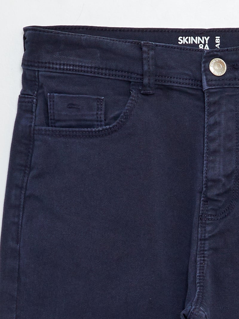 Pantacourt skinny Bleu - Kiabi