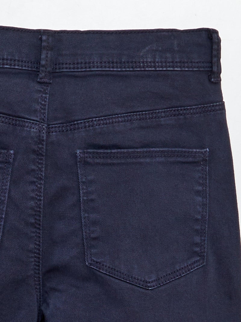 Pantacourt skinny Bleu - Kiabi