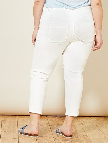 Pantacourt slim 4 boutons - Kiabi