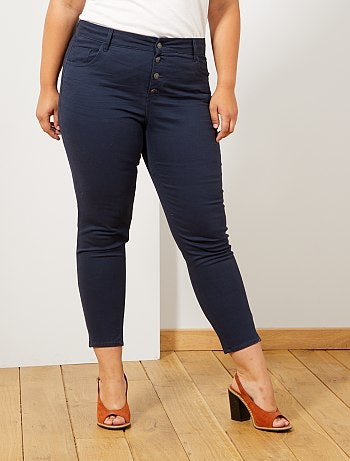 Pantacourt slim 4 boutons - Kiabi