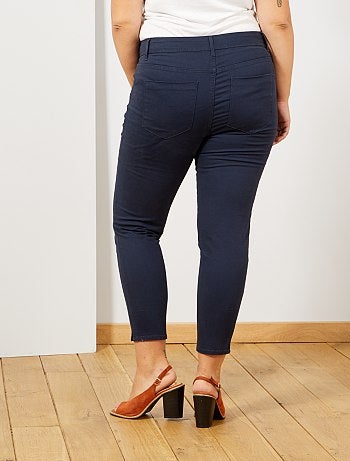 Pantacourt slim 4 boutons - Kiabi