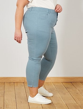 Pantacourt slim 4 boutons - Kiabi