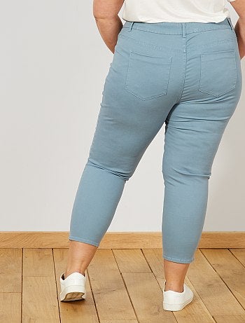 Pantacourt slim 4 boutons - Kiabi