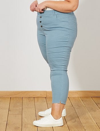 Pantacourt slim 4 boutons - Kiabi