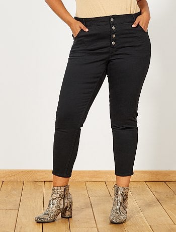 Pantacourt slim 4 boutons - Kiabi