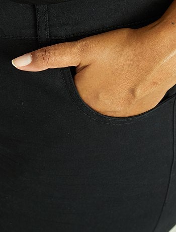 Pantacourt slim 4 boutons - Kiabi