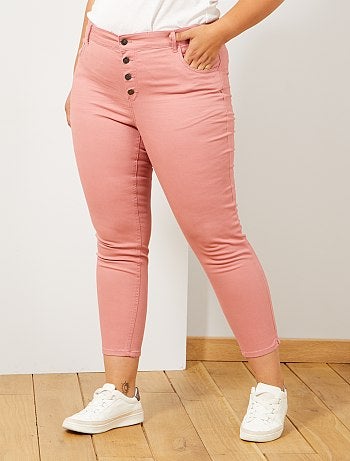 Pantacourt slim 4 boutons - Kiabi