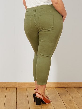 Pantacourt slim 4 boutons - Kiabi