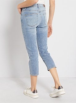 Pantacourt slim à braguette boutonnée - Kiabi