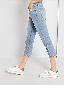 Pantacourt slim à braguette boutonnée - Kiabi