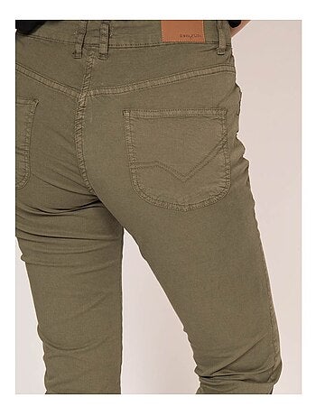 Pantacourt slim en coton stretch XETRA