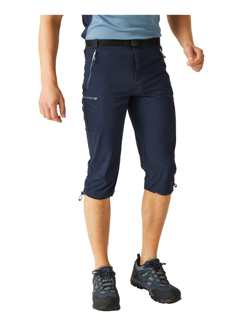 Pantacourt xert stretch - regatta Bleu marine - Kiabi